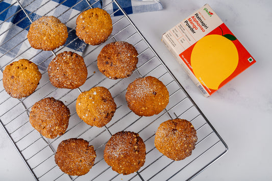 Alphonso Mango Wheat & Oatmeal Cookies